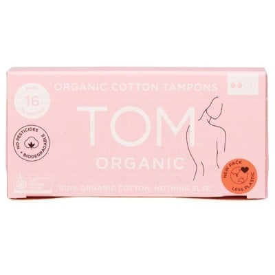 TOM Organic Mini Tampons (16 pack) - Tom Organic - 1 - Beauty & Essentials - ThePharmacy
